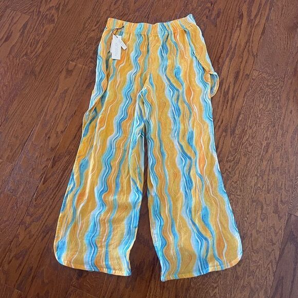 Rachel Zoe colorful beach pants - Picture 2 of 5